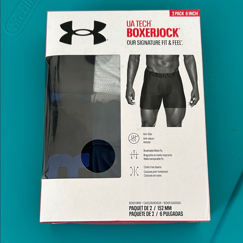 Under Armour UA Tech Boxer Briefs Men's 34-37